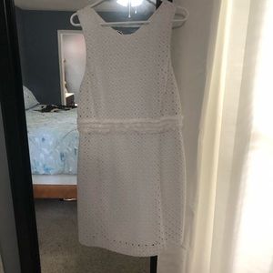 L NWOT white Lilly dress